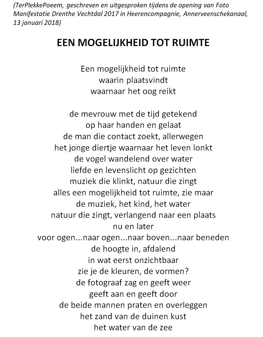 EEN MOGELIJKHEID TOT RUIMTE 1a