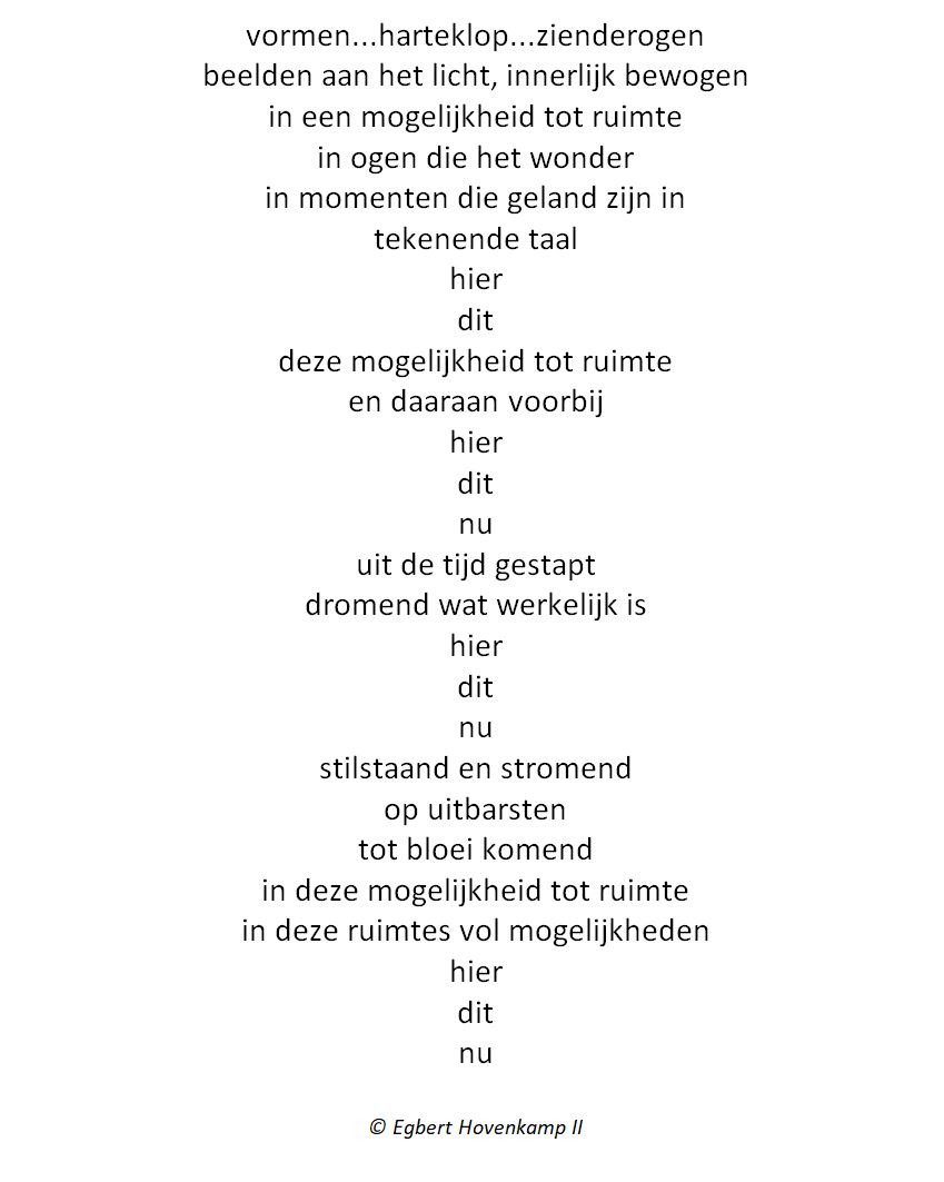 EEN MOGELIJKHEID TOT RUIMTE 3