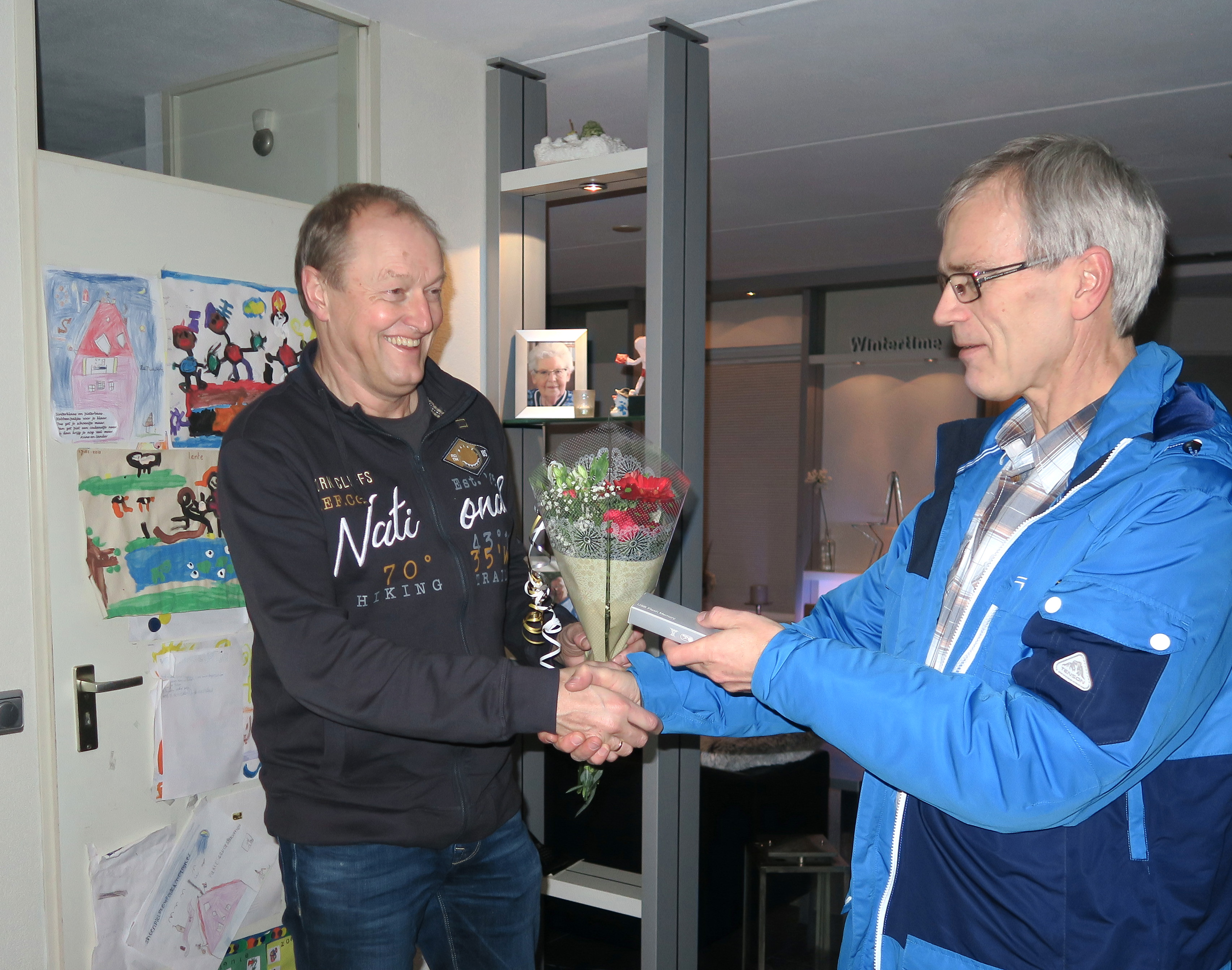 Publieksprijs trekkingswinnaar Jan Vredenburg